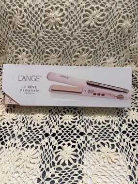 L'ANGE Pink Le Rêve Titanium Rose Gold Hair Straightener